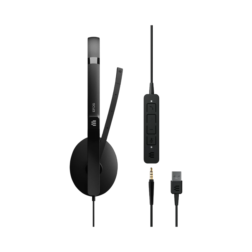 EPOS Adapt 165 USB II 3.5mm & USB Wired Stereo Headset — Being Shipped