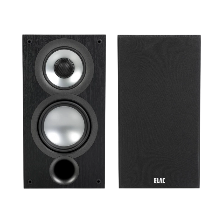 ELAC Uni-Fi 2.0 UB52 3-Way Bookshelf Speakers (Black, Pair) — Being Shipped