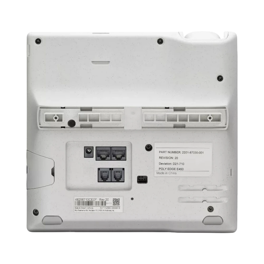 Poly Edge E400 IP Desk Phone with 8-Line Keys & Bluetooth — Being Shipped