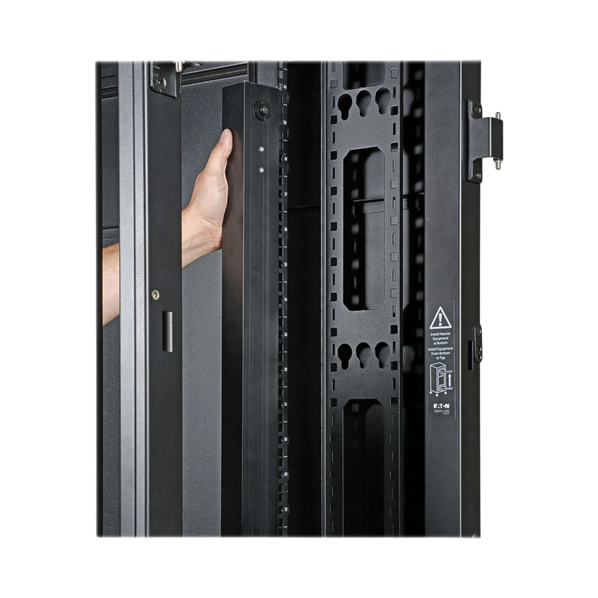 Tripp Lite SmartRack 42U Standard-Depth Rack Enclosure Cabinet with Doors and Side Panels — Being Shipped