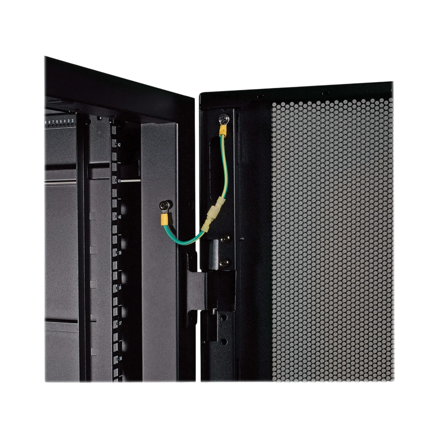 Tripp Lite SmartRack 42U Standard-Depth Rack Enclosure Cabinet with Doors and Side Panels — Being Shipped