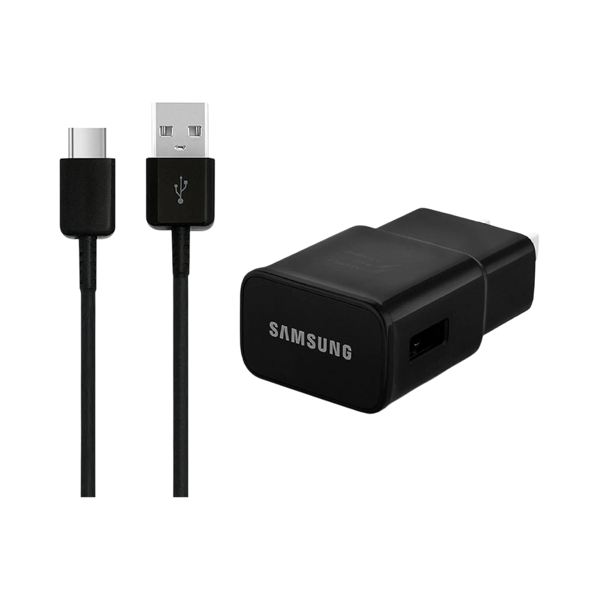 Samsung 15W USB-C Fast Charge Travel Wall Charger (Black) — Being Shipped