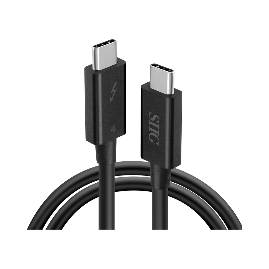 SIIG 2.3ft 8K Display 40Gbps Thunderbolt 4 USB-C Cable — Being Shipped
