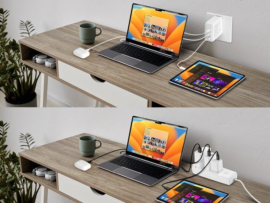 SIIG 100W GaN PD Combo Charger with 2 USB-C & 1 USB-A Ports — Being Shipped