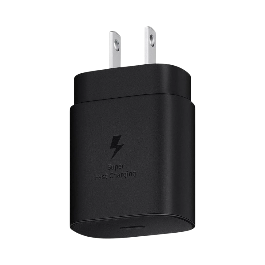 Samsung 25W Super Fast Charging USB-C Wall Charger (Black) — Being Shipped