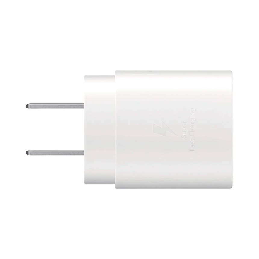 Samsung 25W Super Fast Charging USB-C Wall Charger (White) — Being Shipped