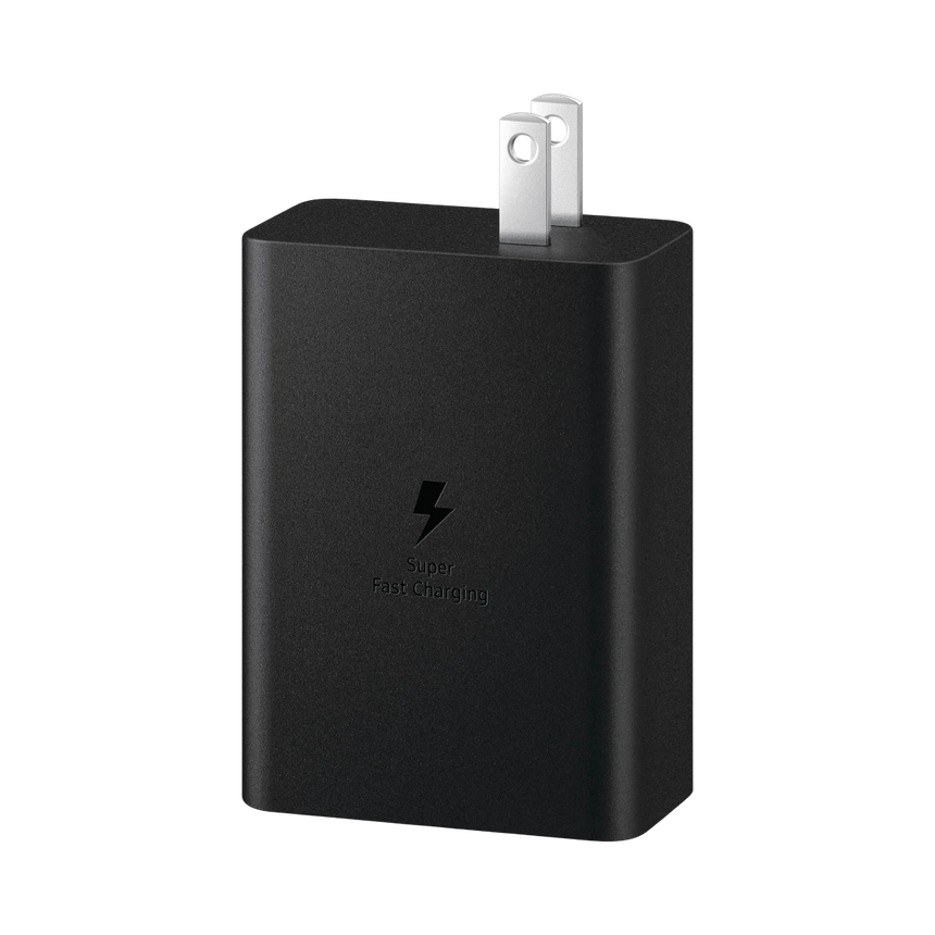 Samsung 65W Super Fast Charging Trio Power Adapter (Black) — Being Shipped