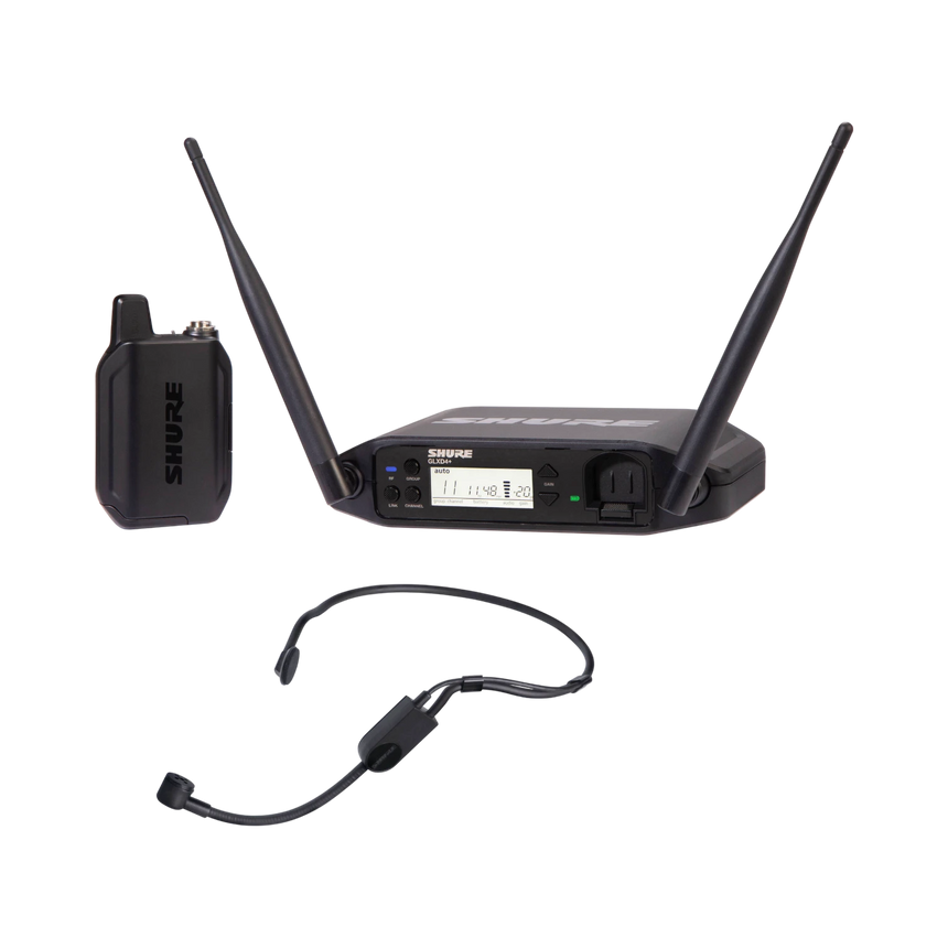 Shure GLXD14+ Dual-Band Wireless Headset System (Z3: 2.4, 5.8 GHz) — Being Shipped