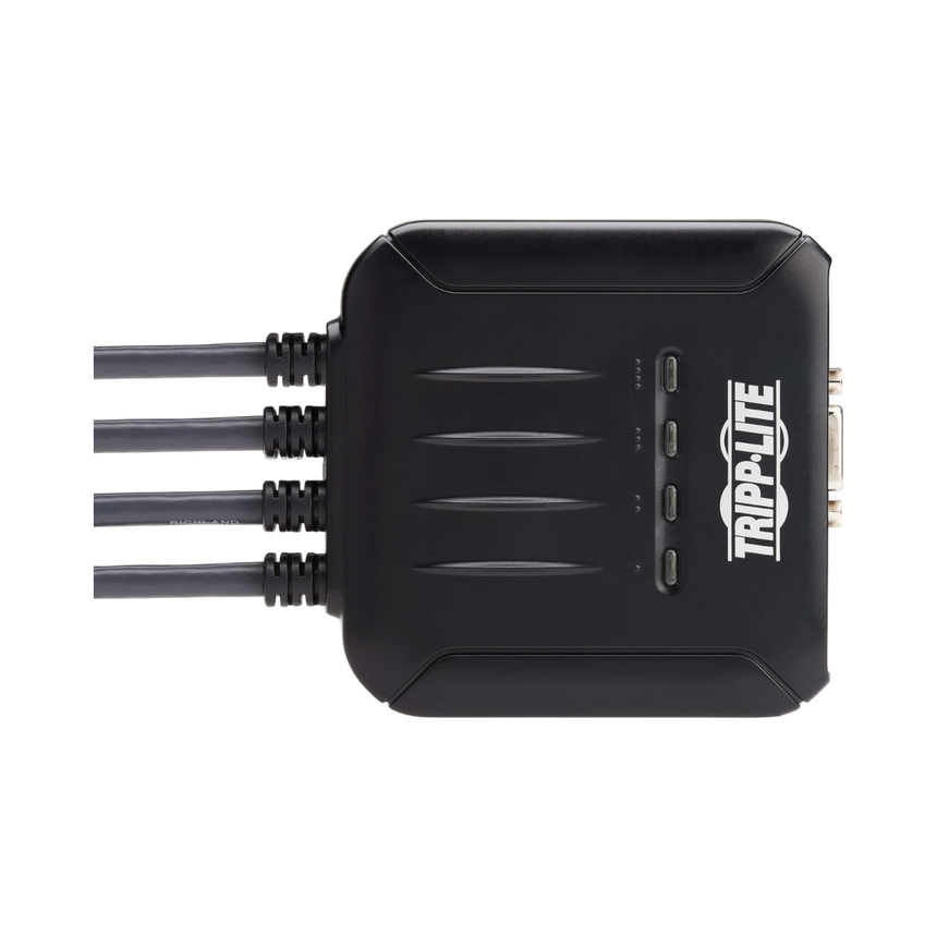 Tripp Lite 4-Port KVM Switch with Built-In VGA, USB, Audio — Being Shipped