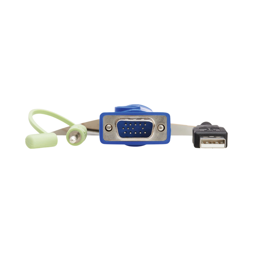 Tripp Lite 4-Port KVM Switch with Built-In VGA, USB, Audio — Being Shipped