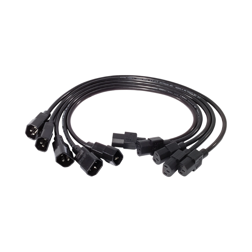 APC 2ft 10A 100-230V C13 to C14 Power Cord Kit (5-Pack) — Being Shipped