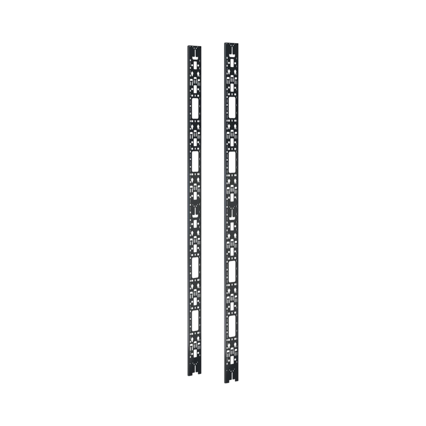 APC NetShelter Cable Management, Vertical Cable Manager, for NetShelter SX 42U, Set of 2, Black, 117 x 1930 x 130 mm — Being Shipped