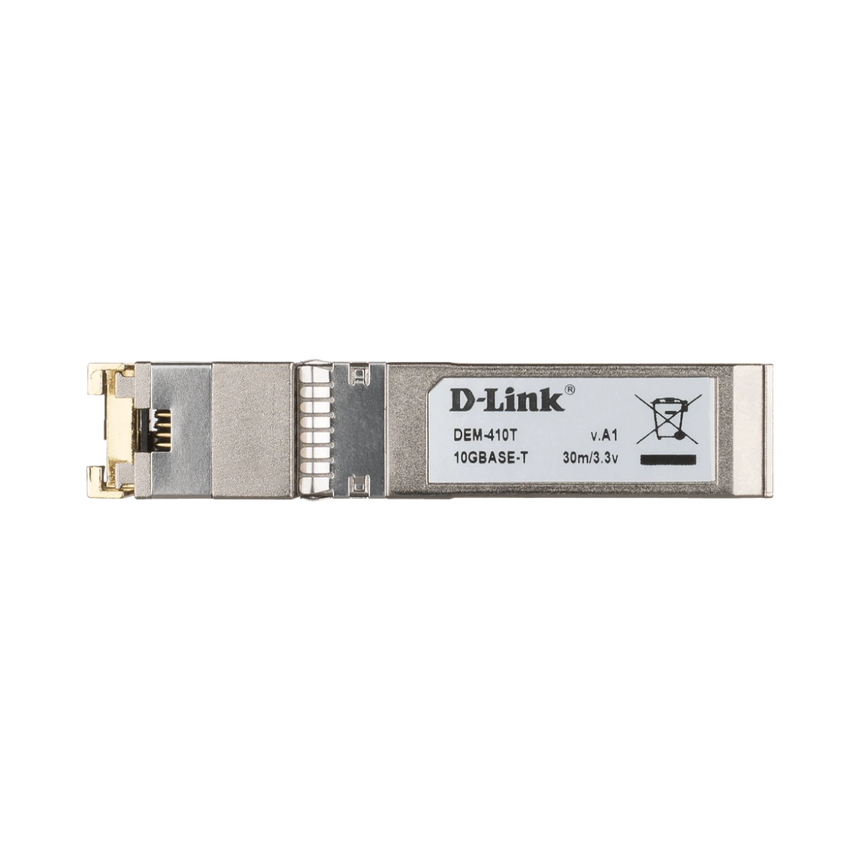 D-Link 10Gbps 10GBASE-T Copper SFP+ Transceiver Module — Being Shipped