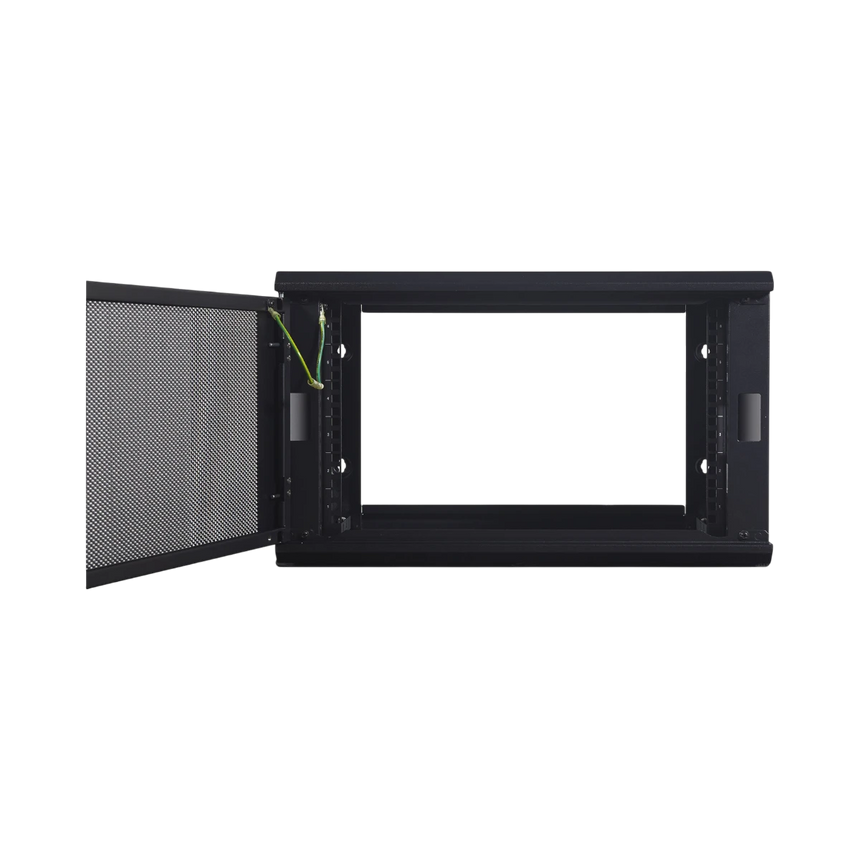 APC NetShelter 6U Wallmount Rack Enclosure Cabinet, Single Hinged, Switch Depth, Unassembled — Being Shipped