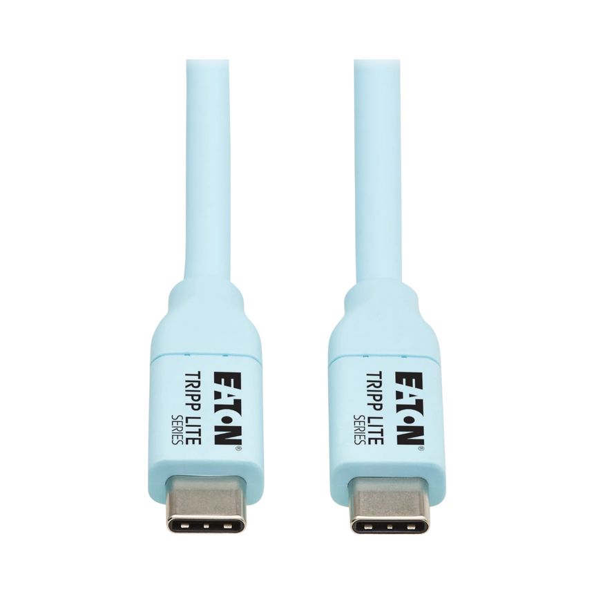 Tripp Lite 6ft Safe-IT 240W Antibacterial USB-C Cable (Light Blue) — Being Shipped
