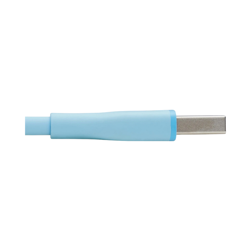 Tripp Lite Safe-IT 6ft USB-A to Lightning Antibacterial Cable (Blue) — Being Shipped