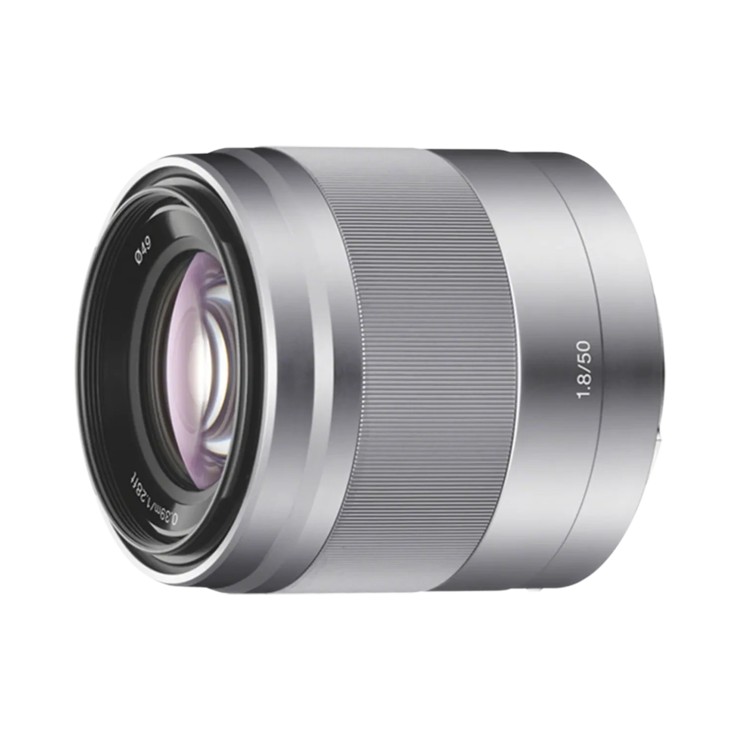 Sony E 50mm f/1.8 OSS APS-C Prime Lens with Optical Stabilization (Silver) — Being Shipped