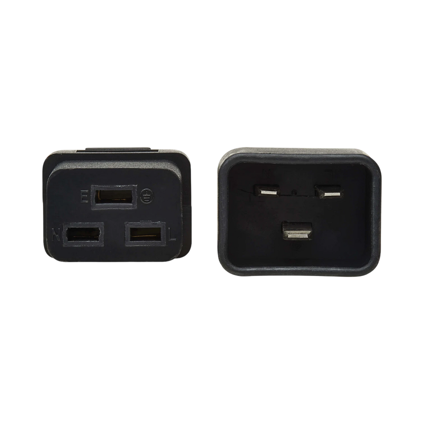 Tripp Lite Power Extension Cord, C19 to C20, Heavy-Duty, 20A, 250V, 12 AWG, 15ft. (4.6 m), Black — Being Shipped