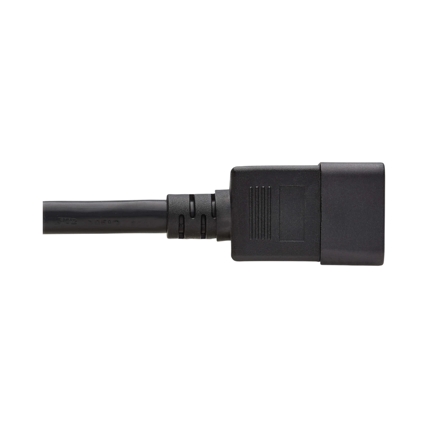 Tripp Lite Power Cord, C20 to C21, Heavy-Duty, 20A, 250V, 12 AWG, 6 ft. (1.83 m), Black — Being Shipped