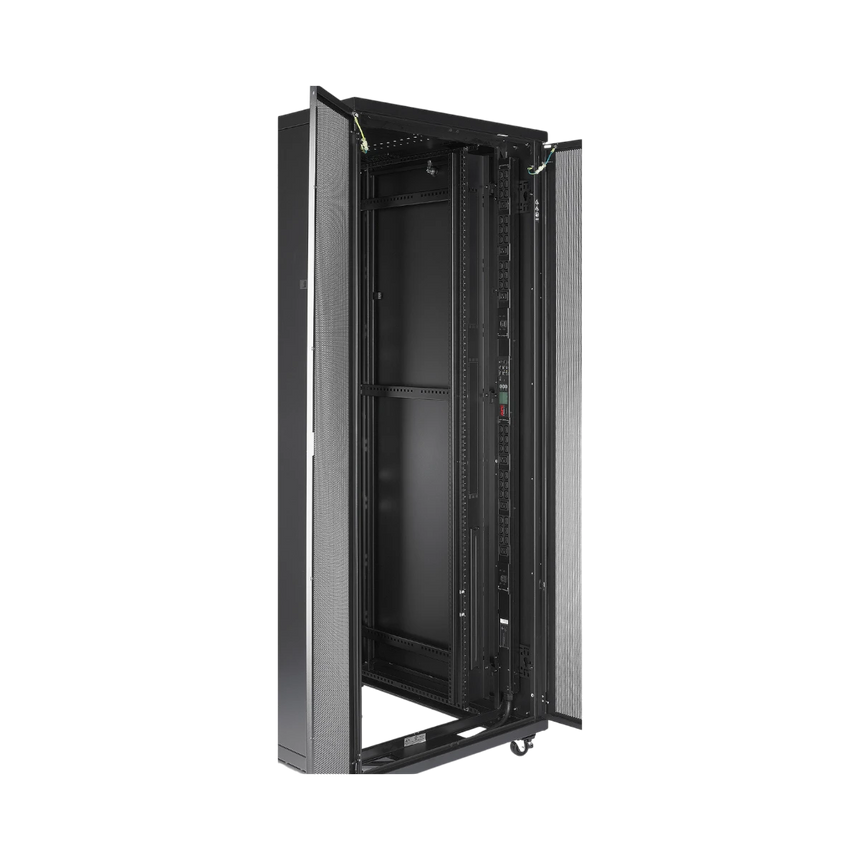 APC NetShelter SV 42U 800mm Wide x 1200mm Deep Enclosure with Sides Black — Being Shipped