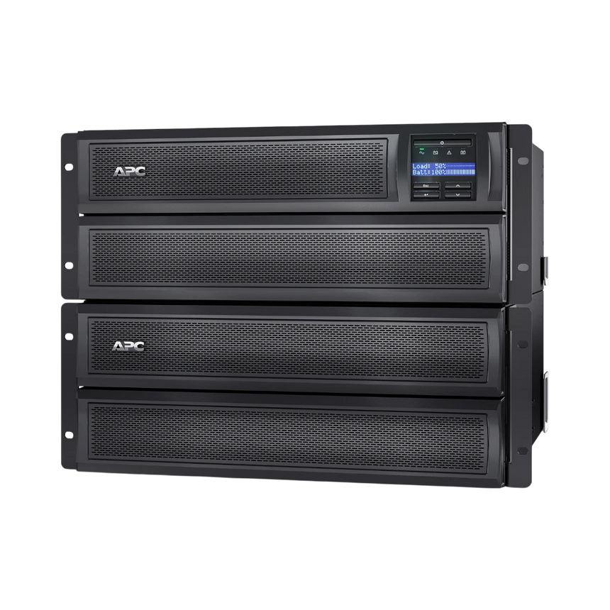 APC Smart-UPS X, Line Interactive, 2000VA, Rack/tower convertible 4U, 100V-127V, 6x 5-15R+3x 5-20R+1x L5-20R NEMA, NMC, Extended runtime, Short depth — Being Shipped
