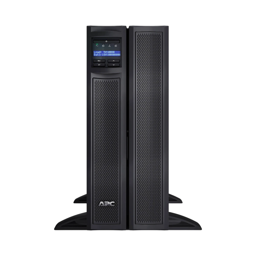 APC Smart-UPS X, Line Interactive, 2000VA, Rack/tower convertible 4U, 100V-127V, 6x 5-15R+3x 5-20R+1x L5-20R NEMA, NMC, Extended runtime, Short depth — Being Shipped