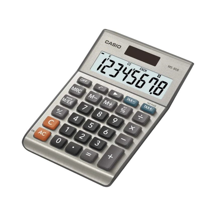 Casio 8-Digit Display & Solar Power Desktop Calculator — Being Shipped