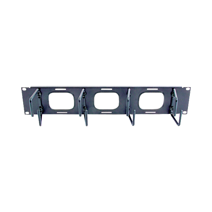 APC 2U Horizontal Cable Organizer 2U with Pass-Through Holes — Being Shipped