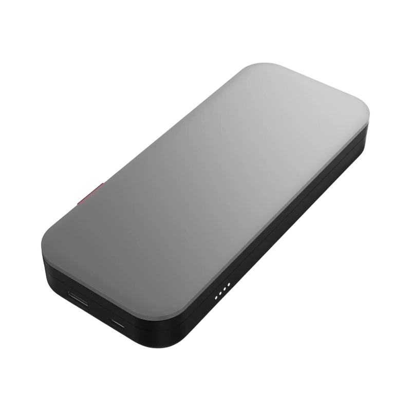 Lenovo Go USB-C 20000mAh Laptop Power Bank (Black & Gray) — Being Shipped