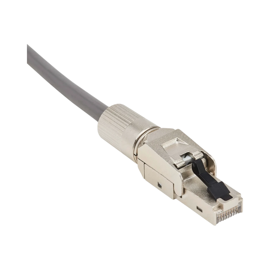 Tripp Lite Cat8 STP Class 1 Field-Termination Plug, 568A/568B, TAA — Being Shipped