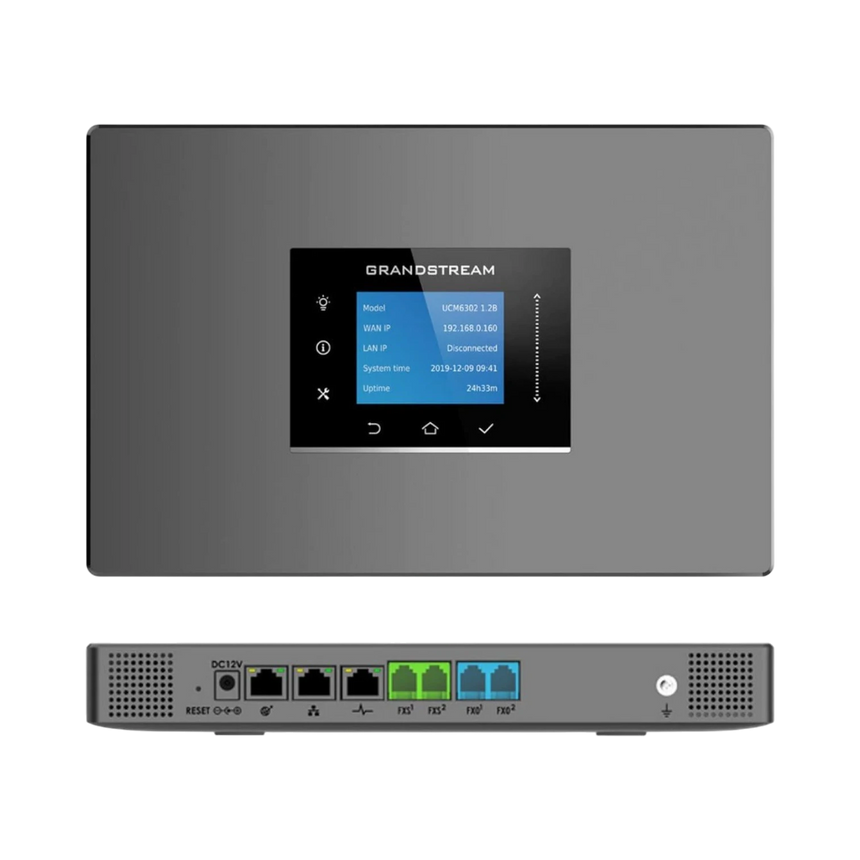 Grandstream UCM6302 IP PBX System with FXS/FXO, Supports 1000 Users — Being Shipped