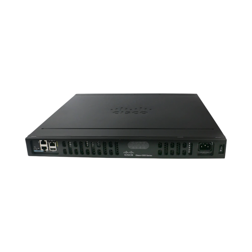 Cisco ISR4331 Voice Bundle Router with 3GE, 2NIM, 1SM, 4G Flash, 4G DRAM — Being Shipped