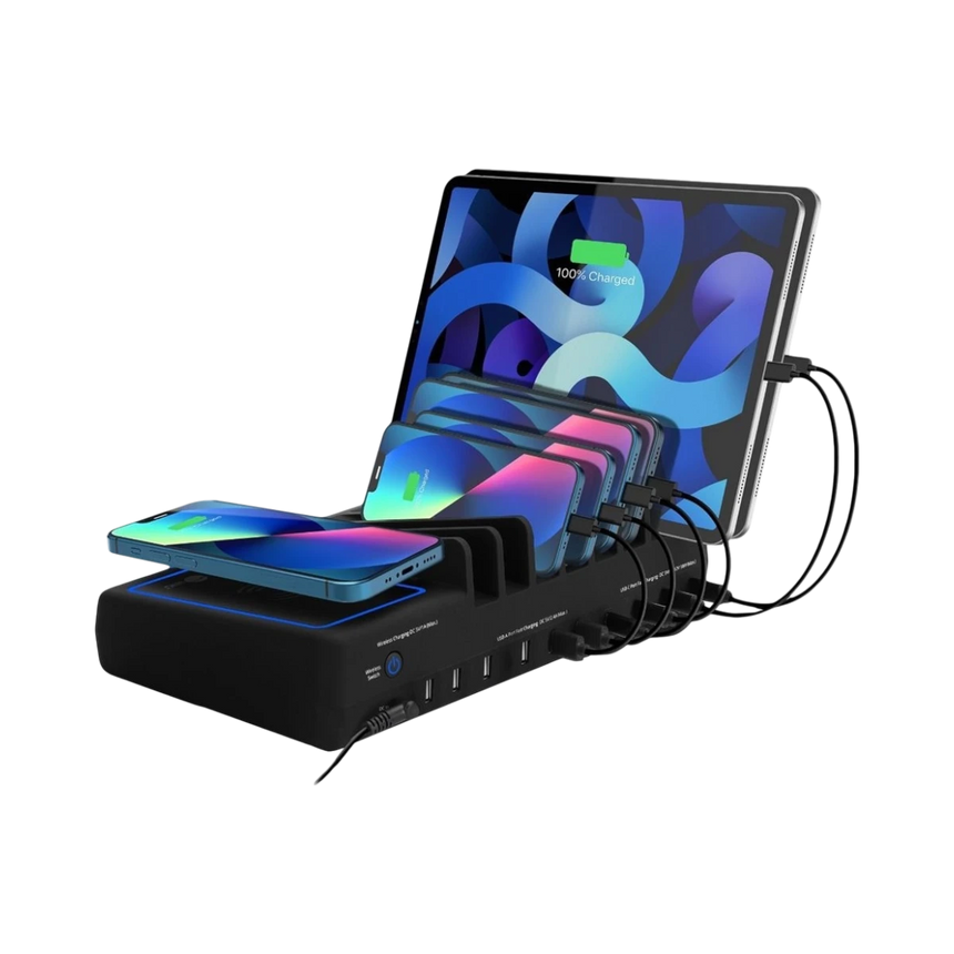 SIIG 150W 10-Port USB & Wireless Charging Station — Being Shipped