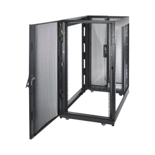 APC NetShelter SX 24U Server Rack Enclosure, 1250 lbs Capacity, 600 x 1070 mm, Black — Being Shipped