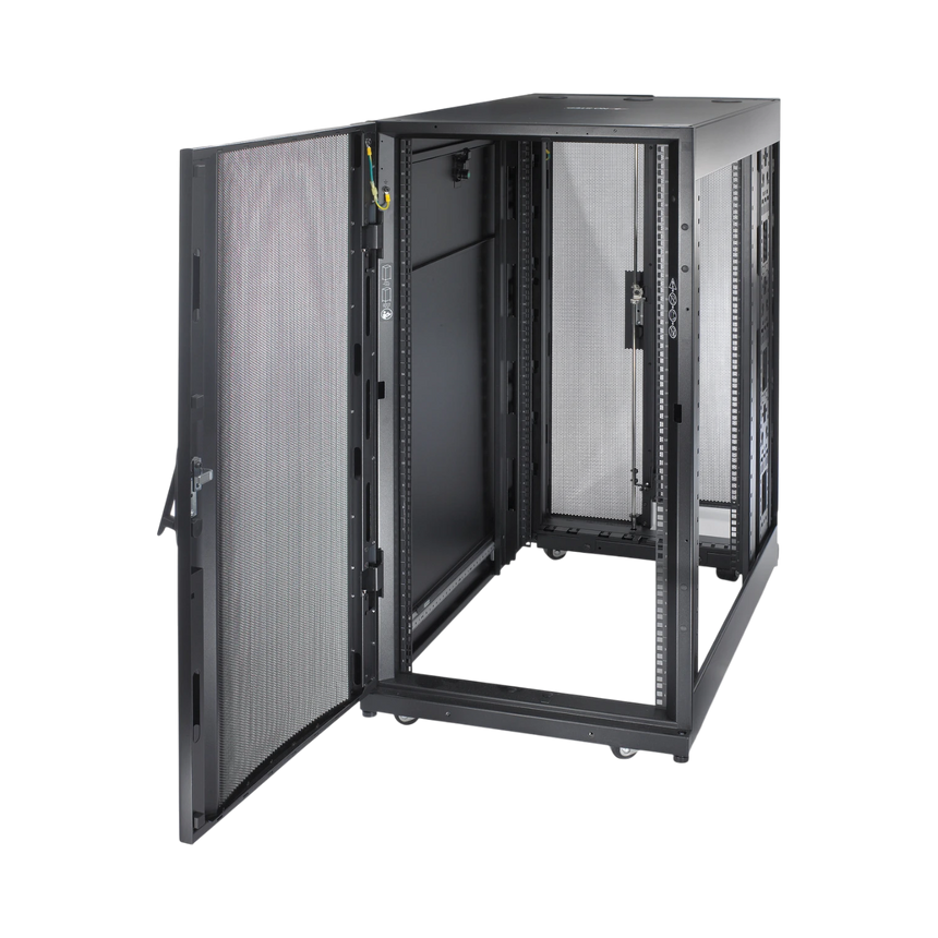 APC NetShelter SX, Server Rack Enclosure, 24U, Black, 1198.5H x 600W x 1070D mm — Being Shipped