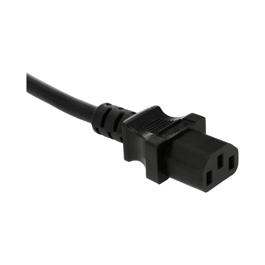 ADJ Accu-Cable ECCOM-3 3' 16AWG IEC Male to IEC Female Extension Cord — Being Shipped