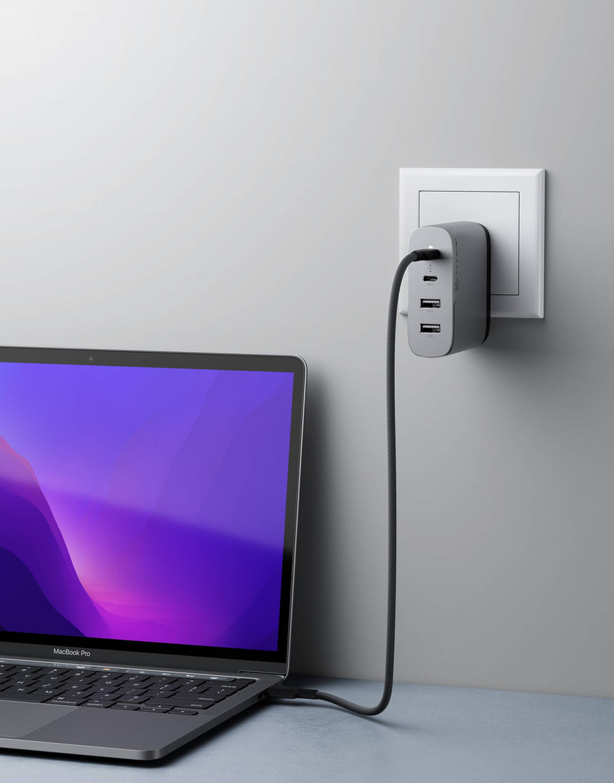 ALOGIC 100W Rapid Power 4-Port USB PD GaN Charger (Space Gray) — Being Shipped