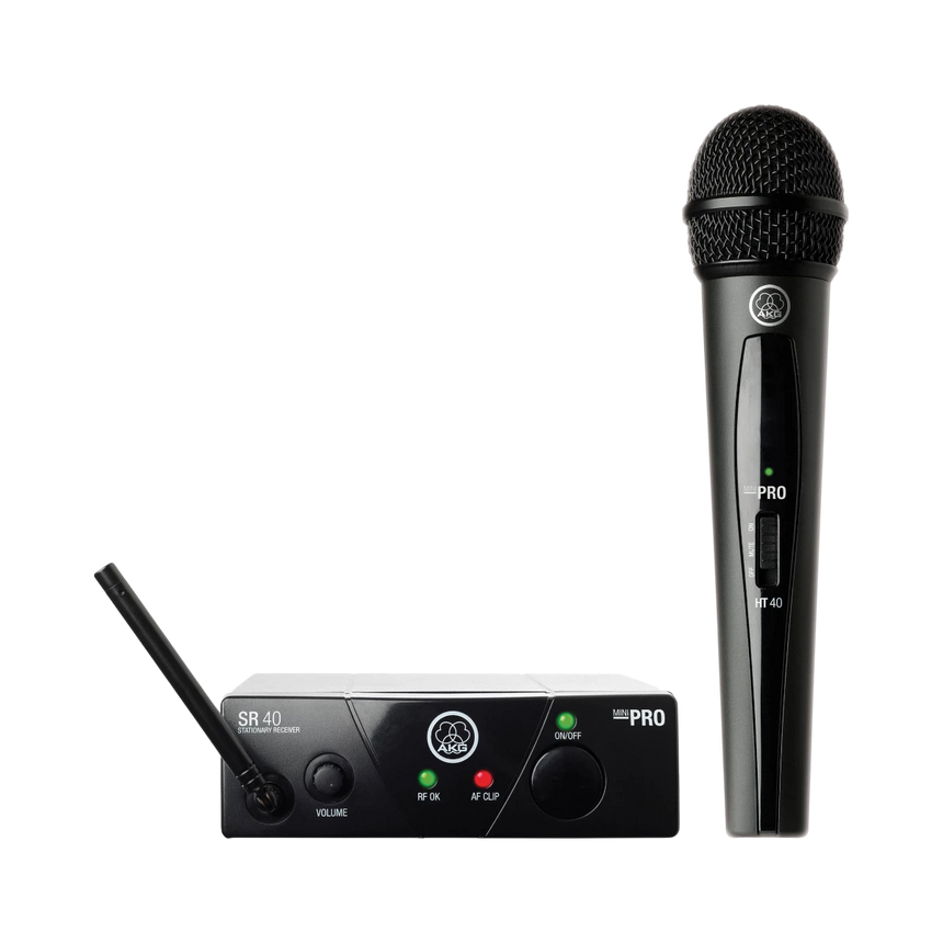 AKG WMS 40 Mini Vocal Set Handheld Wireless Microphone System — Being Shipped