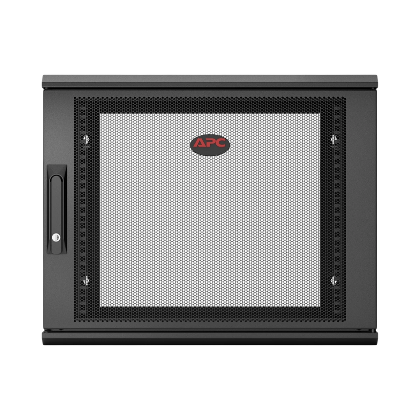 APC NetShelter 9U Wallmount Rack Enclosure Cabinet Single Hinged Server Depth — Being Shipped
