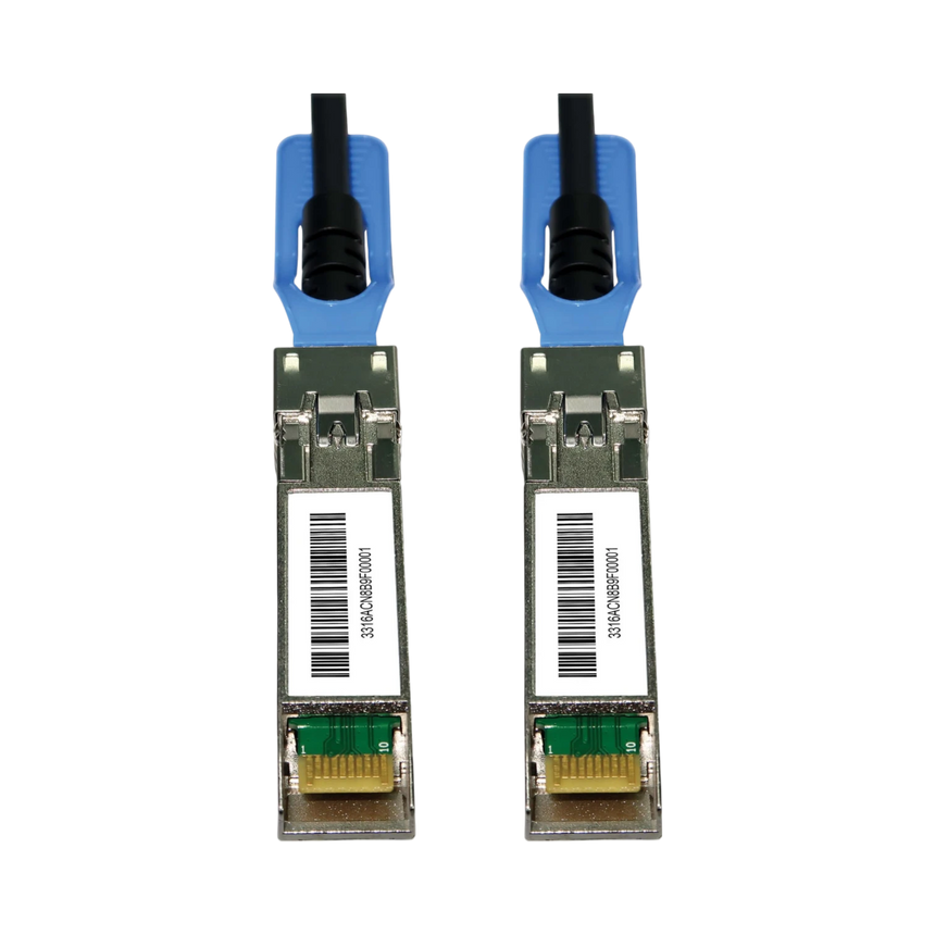 Tripp Lite SFP28 to SFP28 25GbE Passive Twinax Copper Cable (M/M), Black, 5m (16.4 ft.) — Being Shipped