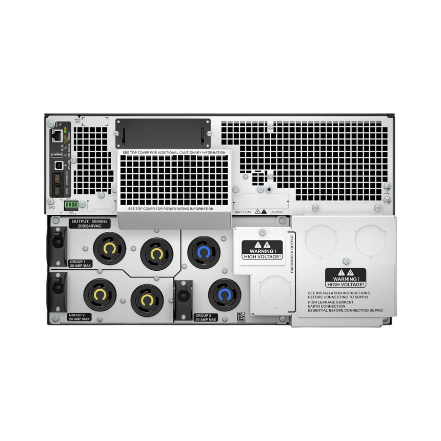 APC Smart-UPS SRT 8000VA 208V On-Line 8kVA/8kW, Rackmount 6U UPS Battery Backup — Being Shipped