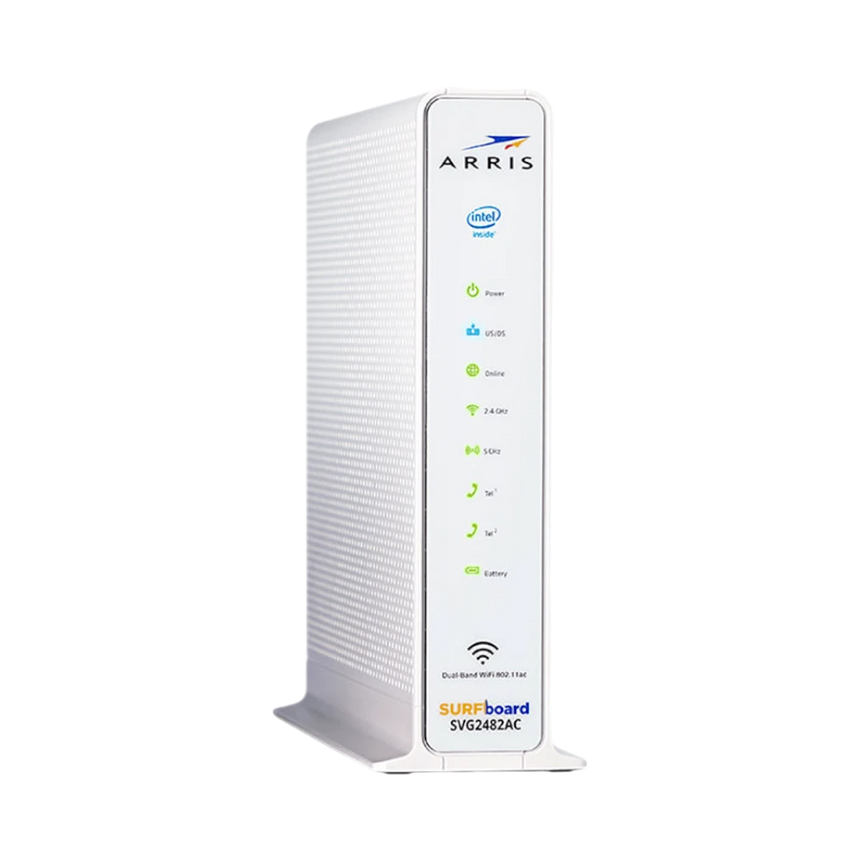 ARRIS SVG2482AC SURFboard DOCSIS 3.0 Cable/Voice Modem & Wi-Fi Router — Being Shipped