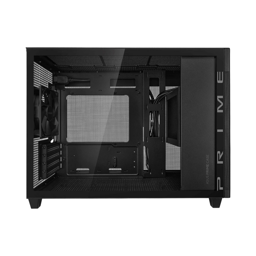 ASUS Prime AP201 Micro-ATX Case (Black, Tempered Glass) — Being Shipped