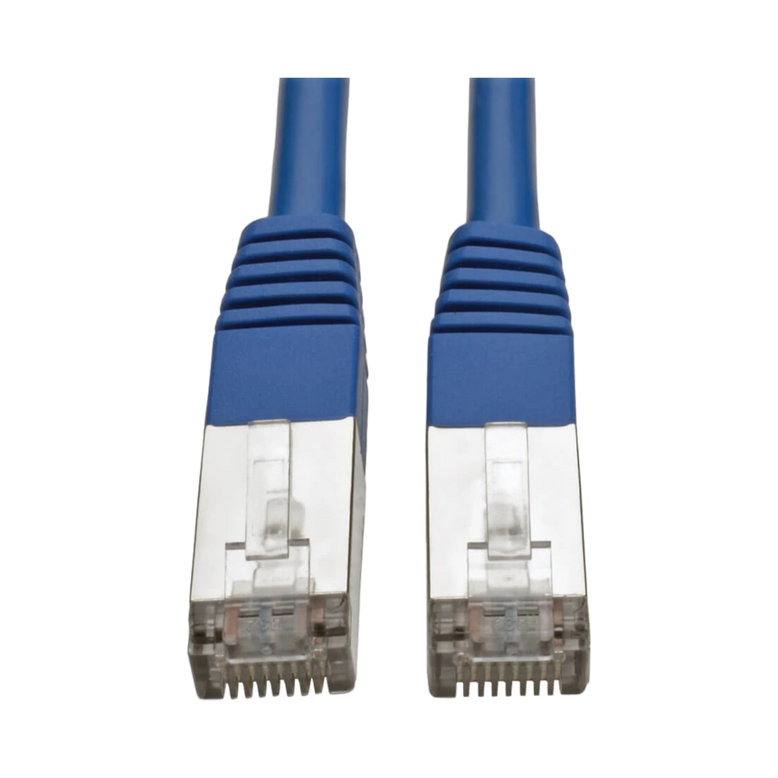 Tripp Lite Cat5e 350 MHz Molded Shielded (STP) Ethernet Cable (RJ45 M/M), PoE, Blue, 6 ft. (1.83 m) — Being Shipped