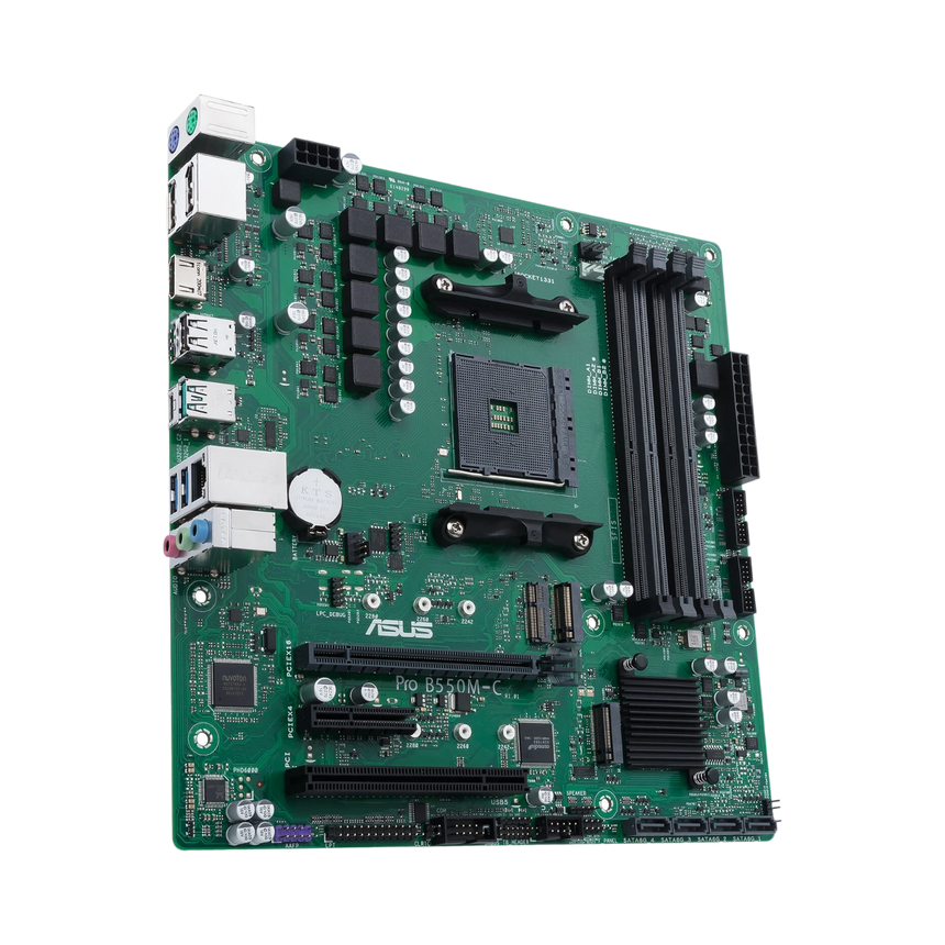 ASUS Pro B550M-C/CSM AM4 Micro-ATX Commercial Motherboard — Being Shipped