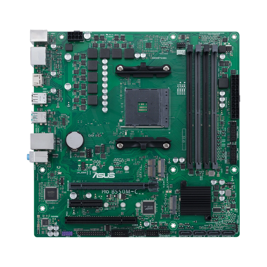 ASUS Pro B550M-C/CSM AM4 Micro-ATX Commercial Motherboard — Being Shipped