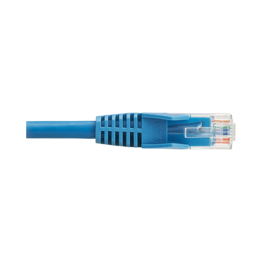 Tripp Lite Cat6 Gigabit Snagless Molded UTP Ethernet Cable (RJ45 M/M), PoE, LSZH, Blue, 15 m (49.2 ft.) — Being Shipped