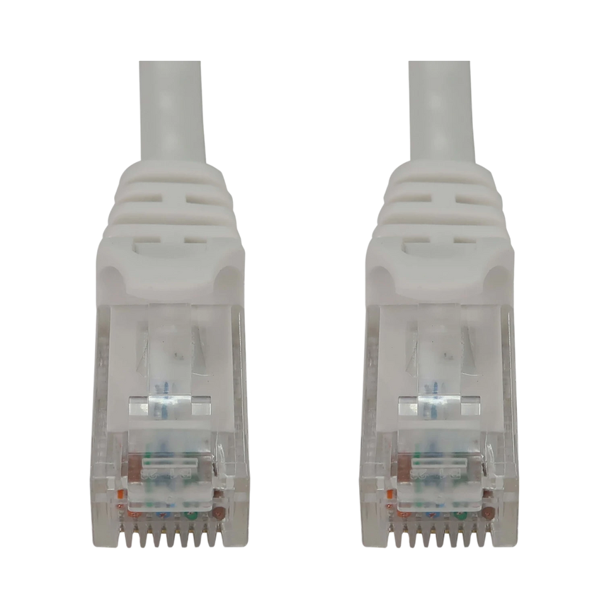 Tripp Lite Cat6a 10G Snagless Molded UTP Ethernet Cable (RJ45 M/M), PoE, White, 6 in. (15 cm) — Being Shipped