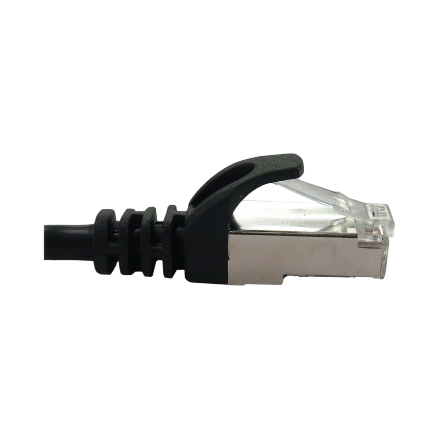 Tripp Lite Cat6a 10G Snagless Shielded Slim STP Ethernet Cable (RJ45 M/M), PoE, Black, 25 ft. (7.6 m) — Being Shipped
