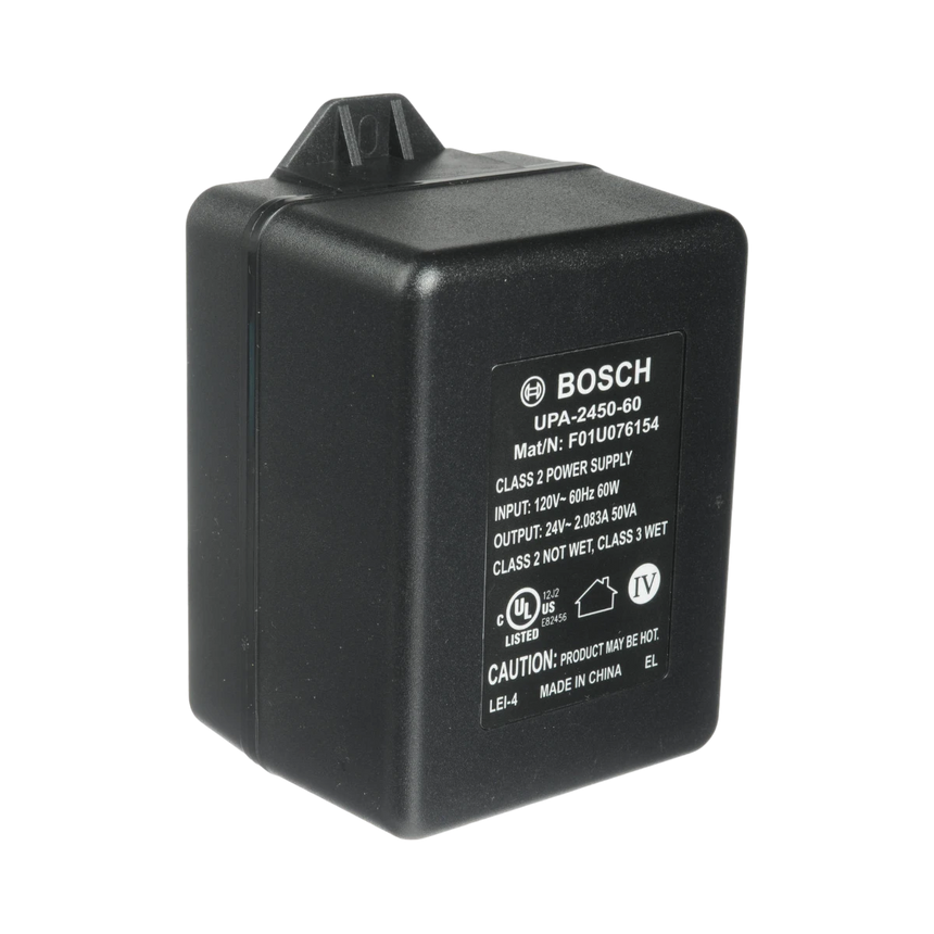 Bosch UPA-2450-60 24 VAC Power Supply (50 VA, 60Hz) — Being Shipped